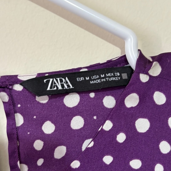Zara Polka Dot Blouse (3 for $75) - Picture 3 of 3